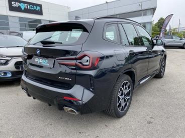 SPOTICAR Bmw X3 Xdrive30e 292ch M Sport Occasion - Suv-4x4 Hybride Rechargeable Saphirschwarz Métallisé - Brest - 1204019448_4