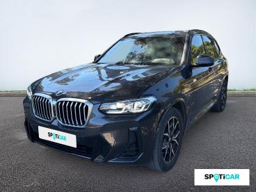 SPOTICAR Bmw X3 Xdrive20d 190ch M Sport Occasion - Suv-4x4 Hybride M Carbonschwarz Métallisé - Narbonne - 1204027630_1