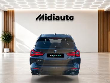 SPOTICAR Bmw X3 Xdrive30e 292ch M Sport / Toit Ouvrant + Cuir + Si Occasion - Suv-4x4 Hybride Rechargeable Saphirschwarz Métallisé - Limoges - 1204151687_4