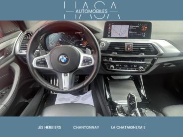 SPOTICAR Bmw X3 Xdrive20d 190ch M Sport Occasion - Suv-4x4 Hybride Saphirschwarz Métallisé - Les Herbiers - 1204162126_3