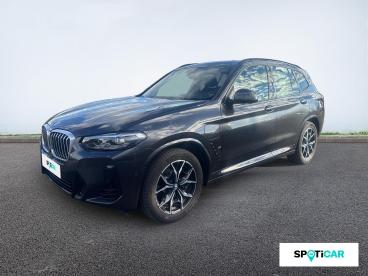 SPOTICAR Bmw X3 Xdrive30e 292ch M Sport Occasion - Suv-4x4 Hybride Rechargeable Saphirschwarz Métallisé - Villeneuve-les-beziers - 1204242563_1