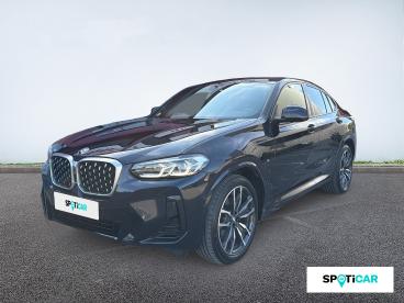 SPOTICAR Bmw X4 Xdrive20d 190ch M Sport Occasion - Suv-4x4 Hybride Bmw Ind Frozen Marina Bay Blue Metallic - Perpignan - 1203982087_1