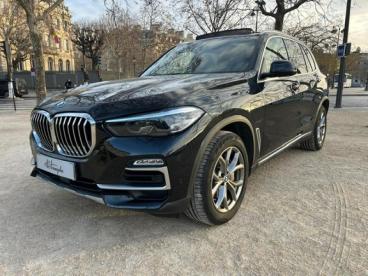 SPOTICAR Bmw X5 Xdrive45e 394ch Xline 17cv Occasion - Suv-4x4 Hybride Rechargeable Saphirschwarz Métallisé - Paris - 1203836173_3