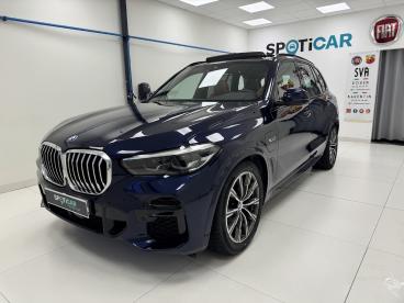 SPOTICAR Bmw X5 Xdrive45e 394ch M Sport Bva8 Hybride Occasion - Suv-4x4 Hybride Rechargeable Bleu - Yvetot - 1203893273_1