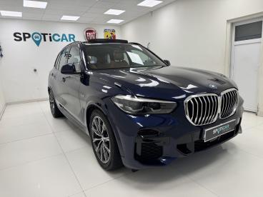 SPOTICAR Bmw X5 Xdrive45e 394ch M Sport Bva8 Hybride Occasion - Suv-4x4 Hybride Rechargeable Bleu - Yvetot - 1203893273_2
