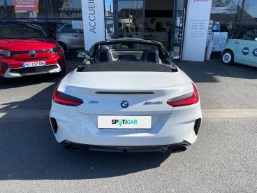 SPOTICAR Bmw Z4 M40i Occasion - Coupé-cabriolet Essence Blanc - Saumur - 1203436080_5