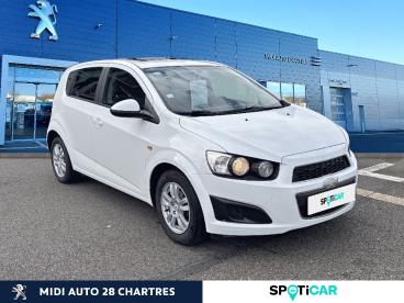SPOTICAR Chevrolet Aveo 1.2 16v 86ch Lt 5p Occasion - Citadine Essence Blanc Alpin - Fontenay Sur Eure - 1203706950_3