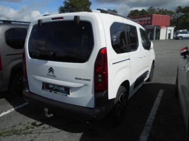 SPOTICAR Citroën Berlingo Taille M Bluehdi 130 S&s Eat8 Shine Occasion - Familiale Diesel Blanc - Les Herbiers - 1202915637_4