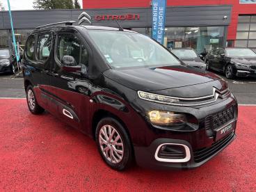 SPOTICAR Citroën Berlingo Taille M Bluehdi 100 Bvm Feel Occasion - Familiale Diesel Noir - Ambert - 1203388906_3