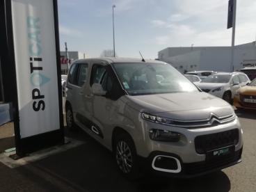 SPOTICAR Citroën Berlingo Taille M Bluehdi 100 S&s Bvm Feel Occasion - Familiale Diesel Beige - Beaucouze - 1203497605_2