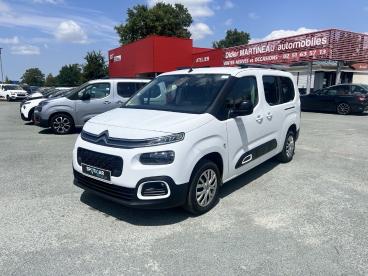 SPOTICAR Citroën Berlingo Taille Xl Bluehdi 130 S&s Bvm6 Feel Pack Occasion - Familiale Diesel Blanc - Les Herbiers - 1203568148_1