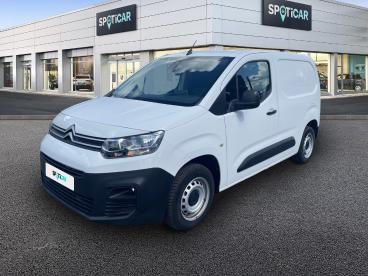 SPOTICAR Citroën Berlingo M 650kg Puretech 110 S&s Driver Occasion - Utilitaire Essence Blanc Banquise - Trelissac - 1203632853_1