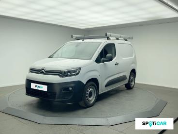 SPOTICAR Citroën Berlingo M 1000kg Bluehdi 130 S&s Worker Eat8 Occasion - Utilitaire Diesel Blanc Banquise - Tarbes - 1203642325_1