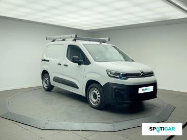 SPOTICAR Citroën Berlingo M 1000kg Bluehdi 130 S&s Worker Eat8 Occasion - Utilitaire Diesel Blanc Banquise - Tarbes - 1203642325_3