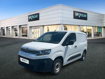 SPOTICAR Citroën Berlingo Ht 8 325.00 € - Taille M 650kg Bluehdi 100 S&s Bvm Occasion - Familiale Diesel Blanc - Saint Esteve - 1203651857_1