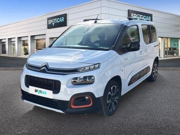 SPOTICAR Citroën Berlingo M Bluehdi 130ch S&s Shine Occasion - Familiale Diesel Blanc Banquise (o) - Seynod - 1203674339_1