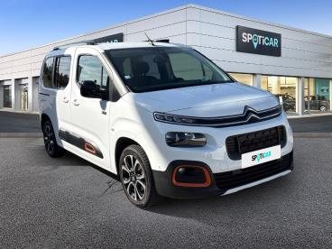 SPOTICAR Citroën Berlingo M Bluehdi 130ch S&s Shine Occasion - Familiale Diesel Blanc Banquise (o) - Seynod - 1203674339_3
