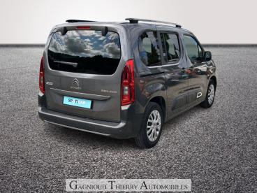 SPOTICAR Citroën Berlingo Taille M Puretech 110 S&s Bvm6 Feel Occasion - Familiale Essence Gris Foncé - Belley - 1203675140_2