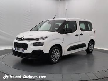 SPOTICAR Citroën Berlingo Taille M Puretech 110 S&s Bvm6 Live Occasion - Familiale Essence Blanc Banquise - Montpellier - 1203677678_1