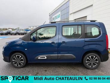 SPOTICAR Citroën Berlingo M Puretech 110ch S&s Shine Occasion - Familiale Essence Deep Blue (m) - Chateaulin - 1203681888_2