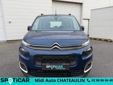 SPOTICAR Citroën Berlingo M Puretech 110ch S&s Shine Occasion - Familiale Essence Deep Blue (m) - Chateaulin - 1203681888_5