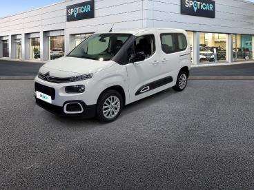 SPOTICAR Citroën Berlingo Taille M Bluehdi 100 S&s Bvm6 Feel Occasion - Familiale Diesel Blanc - Orvault - 1203685720_1