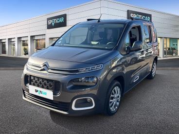 SPOTICAR Citroën Berlingo M Puretech 110ch S&s Feel Occasion - Familiale Essence Gris Platinium (m) - Chalon Sur Saone - 1203687971_1