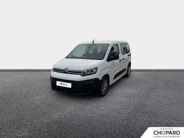 SPOTICAR Citroën Berlingo Taille M Puretech 110 S&s Bvm6 Live Occasion - Familiale Essence Blanc - La Chapelle Saint Luc - 1203706638_1