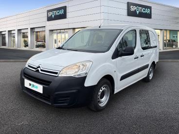 SPOTICAR Citroën Berlingo Xl 1.6 Bluehdi 100 Cabine Approfondie Confort Occasion - Utilitaire Diesel Blanc - Libourne - 1203717010_1