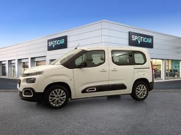 SPOTICAR Citroën Berlingo Taille M Bluehdi 100 S&s Bvm6 Feel Occasion - Familiale Diesel Blanc - Roncq - 1203720165_1