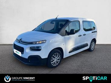 SPOTICAR Citroën Berlingo Puretech 110ch Bvm6 Live Occasion - Familiale Essence Blanc - Varennes Vauzelles - 1203727286_1