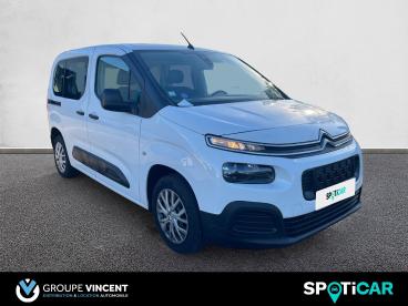 SPOTICAR Citroën Berlingo Puretech 110ch Bvm6 Live Occasion - Familiale Essence Blanc - Varennes Vauzelles - 1203727286_3