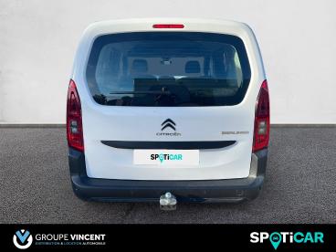 SPOTICAR Citroën Berlingo Puretech 110ch Bvm6 Live Occasion - Familiale Essence Blanc - Varennes Vauzelles - 1203727286_5