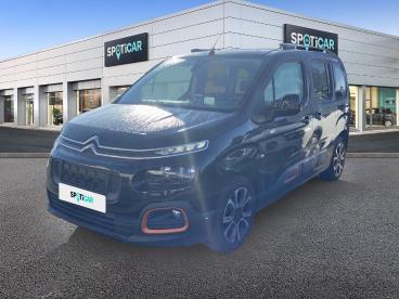 SPOTICAR Citroën Berlingo Taille M Puretech 110 S&s Bvm6 Shine Occasion - Familiale Essence Noir - Reze - 1203730305_1
