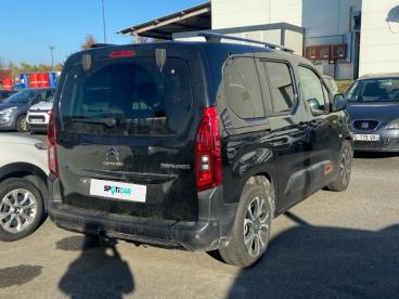 SPOTICAR Citroën Berlingo Taille M Puretech 110 S&s Bvm6 Shine Occasion - Familiale Essence Noir - Reze - 1203730305_3