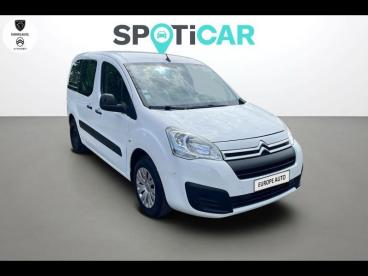 SPOTICAR Citroën Berlingo Puretech 110ch Feel S&s Occasion - Familiale Essence Blanc Banquise - Choisy Le Roi - 1203736460_1