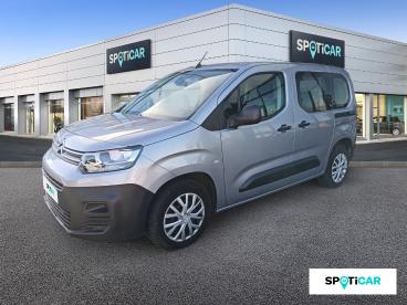 SPOTICAR Citroën Berlingo Taille M Bluehdi 100 S&s Bvm6 Live Occasion - Familiale Diesel Gris - Vernouillet - 1203738905_1
