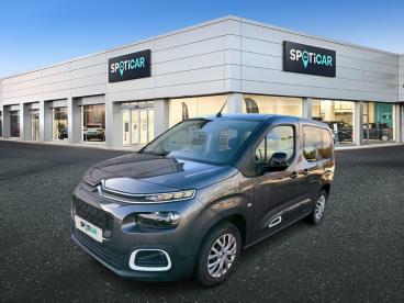 SPOTICAR Citroën Berlingo Taille M Bluehdi 100 S&s Bvm6 Feel Occasion - Familiale Diesel Gris Foncé - Loches - 1203742027_1