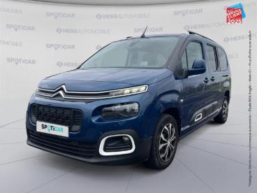 SPOTICAR Citroën Berlingo Xl Puretech 130ch S/s Shine Eat8 7 Places Sieges C Occasion - Familiale Essence Deep Blue - Hirson - 1203743933_1