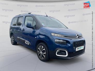 SPOTICAR Citroën Berlingo Xl Puretech 130ch S/s Shine Eat8 7 Places Sieges C Occasion - Familiale Essence Deep Blue - Hirson - 1203743933_3