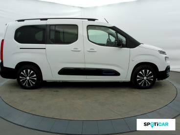 SPOTICAR Citroën Berlingo Xl Moteur Electrique 136ch (100 Kw) Feel Pack Auto Occasion - Familiale Electrique Blanc Banquise - Eybens - 1203743955_4