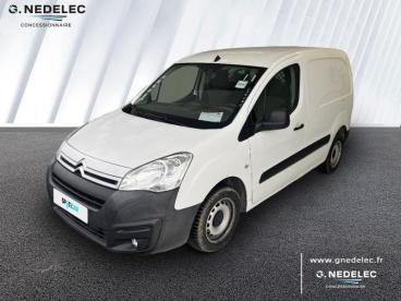 SPOTICAR Citroën Berlingo M 1000kg Bluehdi 75 Club Occasion - Utilitaire Diesel Blanc - Carhaix Plouguer - 1203755072_1