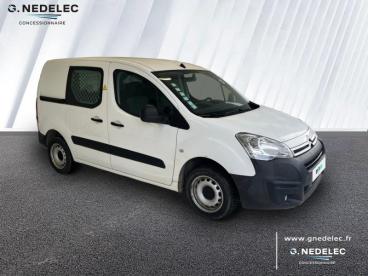SPOTICAR Citroën Berlingo M 1000kg Bluehdi 75 Club Occasion - Utilitaire Diesel Blanc - Carhaix Plouguer - 1203755072_3