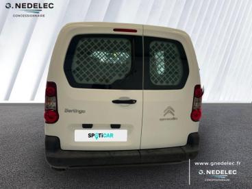 SPOTICAR Citroën Berlingo M 1000kg Bluehdi 75 Club Occasion - Utilitaire Diesel Blanc - Carhaix Plouguer - 1203755072_5