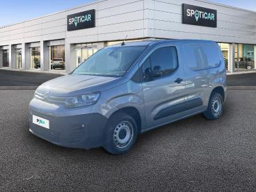 SPOTICAR Citroën Berlingo M 650kg Bluehdi 100 S&s Driver Bvm5 Occasion - Utilitaire Diesel Gris Acier Métal - Longeville Les St Avold - 1203758918_1