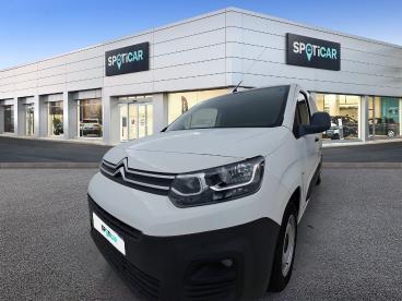 SPOTICAR Citroën Berlingo Van M 650 Bluehdi 75 Bvm5 Club Occasion - Utilitaire Diesel Blanc - Barentin - 1203760218_1