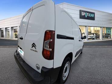 SPOTICAR Citroën Berlingo Van M 650 Bluehdi 75 Bvm5 Club Occasion - Utilitaire Diesel Blanc - Barentin - 1203760218_4