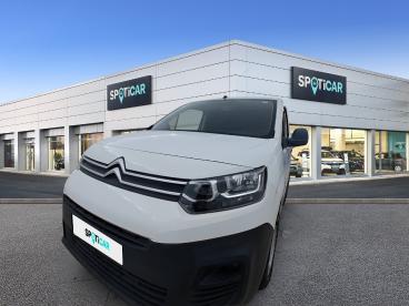 SPOTICAR Citroën Berlingo Van M 650 Bluehdi 75 Bvm5 Club Occasion - Utilitaire Diesel Blanc - Barentin - 1203760219_1