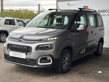 SPOTICAR Citroën Berlingo M Puretech 110ch S&s Feel Occasion - Familiale Essence Gris Acier - Andresy - 1203760758_1