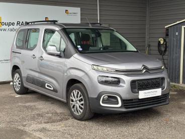 SPOTICAR Citroën Berlingo M Puretech 110ch S&s Feel Occasion - Familiale Essence Gris Acier - Andresy - 1203760758_2